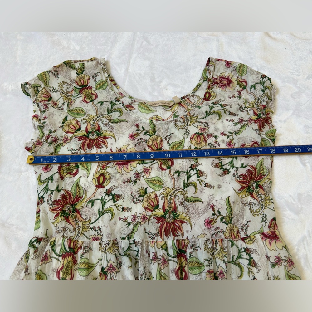Soft Surroundings Floral Tiered Dress - Picture 10 of 10